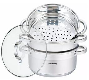 Puodų rinkinys Klausberg KB-7142, 22 cm, 4 l