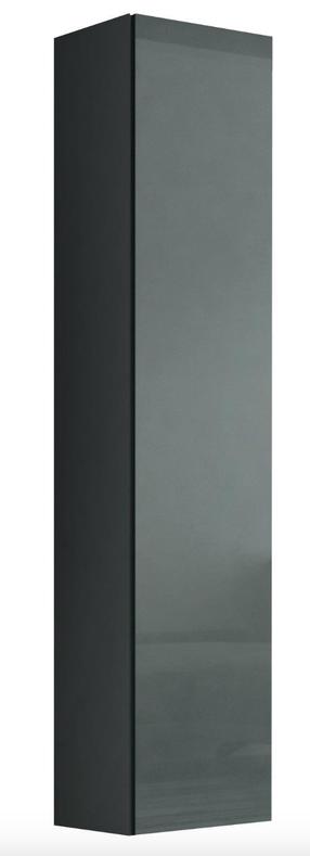 Sieninė lentyna Cama Meble Vigo 180, pilka, 40 cm x 30 cm x 180 cm