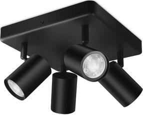 Išmanusis šviestuvas nukreipiamasis WiZ Imageo 4 Square, GU10, 2200 - 6500 °K, 4 x 5 W