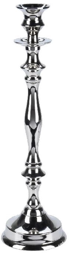 Žvakidė Mondex Candle Holder HV322464, aliuminis, 36.5 cm, sidabro