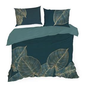 Patalynės užvalkalų komplektas PT-171, tamsi turkio, 200 x 220 cm