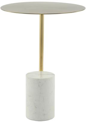 Kavos staliukas Kayoom Rocio, baltas, 40 cm x 40 cm x 54 cm