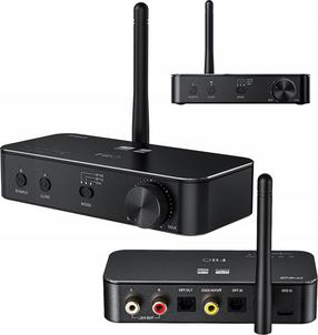 Bluetooth siųstuvas FiiO BTA30 Pro RCA x 2/ Optical x 2/ Coaxial/ USB Type C, Bluetooth, 1 m, juoda