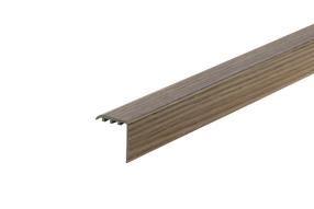 Laiptų kampas Cezar W-PC-KP3030-DP-090, ruda, 900 mm x 30 mm