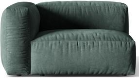 Modulinė sofa Micadoni Martina Vogue 12, žalsva, kairinė, 121 x 106 cm x 75 cm