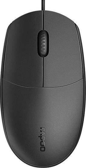 Kompiuterio pelė Rapoo N100-BK, juoda