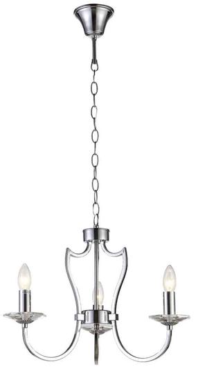 Šviestuvas kabinamas Cosmo Light Riga P03755CH, E14, 3 x 40 W