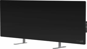 Infraraudonųjų spindulių šildymo plokštė Aeno Premium Eco Smart LED, 0.7 kW, Juoda