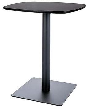 Baro stalas BT001, juodas, 60 cm x 60 cm x 76 cm