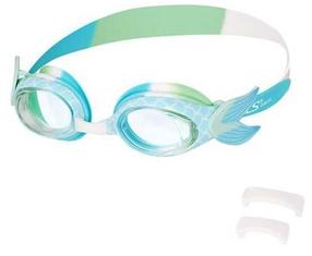 Plaukimo akiniai Nils Aqua Mermaid Junior NQG870SAF, mėlyna