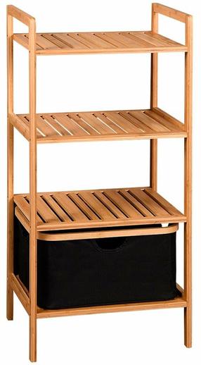 Virtuvės lentyna Kesper, ruda, 34 cm x 44 cm x 93.5 cm