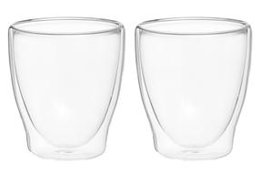Stiklinė Maku Double Walled, borosilikatinis stiklas, 0.3 l, 2 vnt.
