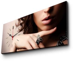 Laikrodis - paveikslas Wallity Canvas 3070CS-33, įvairių spalvų, 70 cm x 30 cm