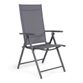 Sulankstoma kėdė Domoletti Flipi Grey 53000010191, pilka, 54 cm x 65 cm x 107 cm