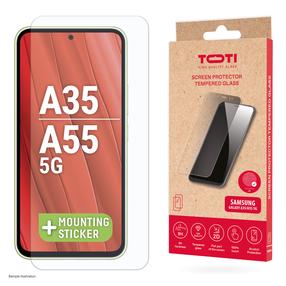 Telefono apsauginis stiklas Toti Galaxy A35/A55, 9H