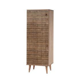 Batų dėžė Kalune Design Filinta 728, ruda, 38 cm x 50 cm x 135 cm