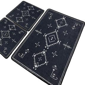 Vonios kilimėlių rinkinys Foutastic Antiguo 359CHL5321, tamsiai pilka, 100 cm x 60 cm