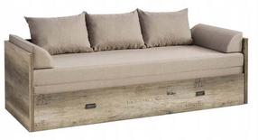 Sofa-lova Malcolm Carbo, ruda, 202.5 x 79 cm x 60.5 cm