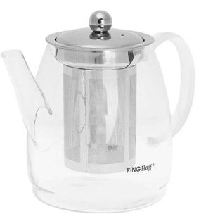  Arbatinukas su sieteliu King Hoff KH-4843, 0.9 l, skaidri