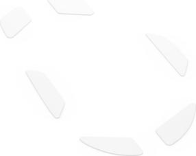 Kompiuterio pelės kojelės Glorious G-Skates Mouse Feet for Model I, 6 vnt.