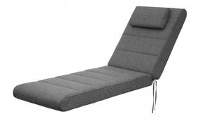 Lauko baldų čiužinys Hobbygarden Malaga, grafito, 204 x 60 cm