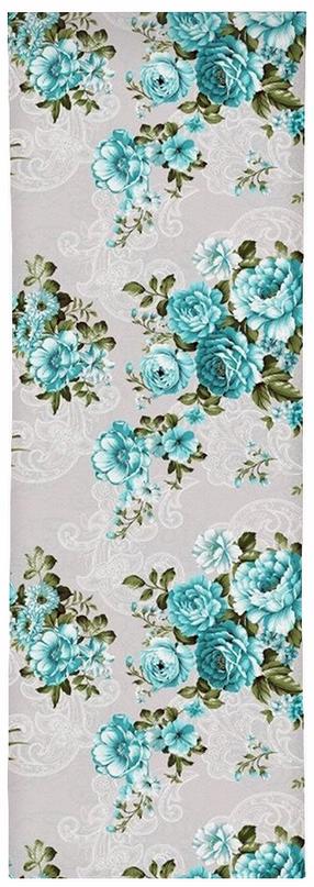 Naktinė užuolaida ZPMD-041, rožinė/turkio, 75 cm x 250 cm