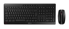 Klaviatūros ir pelės komplektas CHERRY JD-8500EU-2 Cherry SX, EN, juoda, belaidė