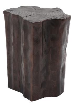 Kavos staliukas Miloo Tronco, rudas, 40 cm x 35 cm x 50 cm