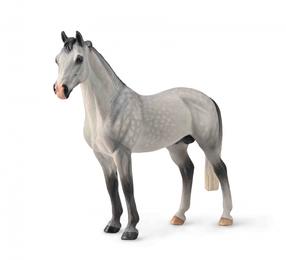 Žaislinė figūrėlė, arklys Collecta Hanoverian Stallion Dappled 88957, 14.5 cm Pilka