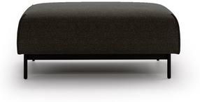 Pufas Polak Meble Bueno, tamsiai pilka, 100 cm x 87 cm x 42 cm
