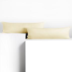 Pagalvės užvalkalas Restilo Amber, smėlio, 145 cm x 20 cm