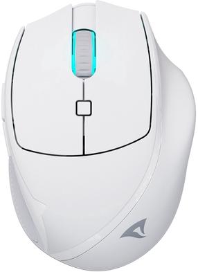 Kompiuterio pelė Sharkoon M25W, balta