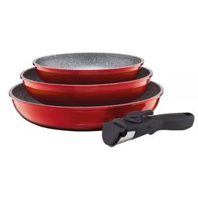 Keptuvių komplektas Ambition Jasper, 30 cm, aliuminis