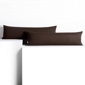 Pagalvės užvalkalas Restilo Amber, ruda, 145 cm x 20 cm