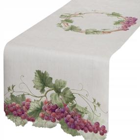 Stalo takelis stačiakampė Summer 4, balta/žalia/rožinė, 40 x 140 cm