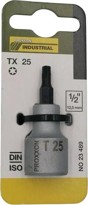 Šešiakampė prailginimo galvutė Proxxon 23489, TX25, 55 mm, 1/2"