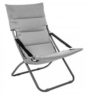 Sulankstoma kėdė Mirpol Verde, pilka, 96 cm x 60 cm x 90 cm