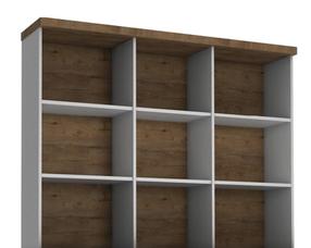 Lentyna, komodai Gala Meble Prowansja R2D, ruda/balta, 35 cm x 130 cm x 111 cm