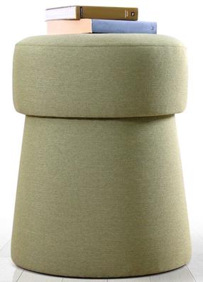 Pufas Hanah Home Beans 209FLF1211, alyvuogių žalia, 40 cm x 40 cm x 50 cm