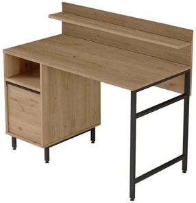 Rašomasis stalas su spintele Kalune Design ON16-S, riešuto