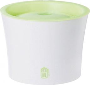 Gertuvė - fontanėlis Hagen Cat Fountain, 17 cm x 17 cm x 21 cm, balta/žalia