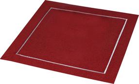 Servetėlė kvadratinė 8o7, raudona, 40 x 40 cm