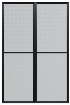 Tinklinių durų pavėsinei rinkinys Canopia 704949, 137 cm, pilka