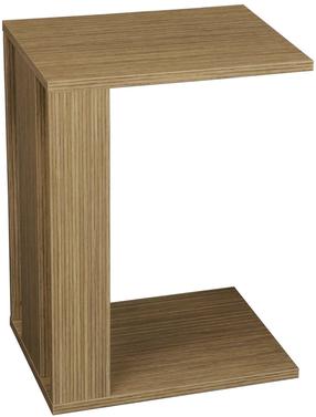 Kavos staliukas Kalune Design Single Bamboo, šviesiai ruda, 35 cm x 45 cm x 61 cm