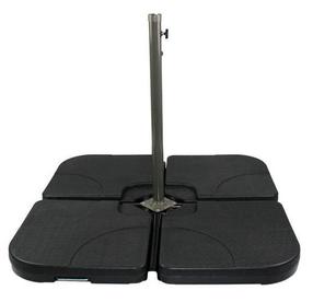 Sodo skėčio pagrindas, 100 cm x 100 cm, juoda