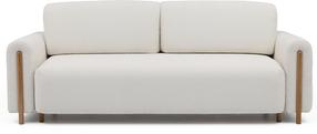 Sofa Arcadova Jaffray 01, balta, 97 x 244 cm x 97 cm
