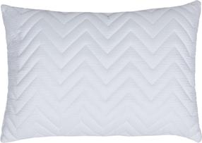 Pagalvė Comco Seersucker, balta, 70 cm x 50 cm