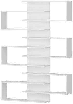 Pastatoma lentyna Kalune Design Lotus 550ARN1604, balta, 21.3 cm x 75 cm x 161.3 cm