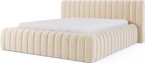 Lova pusantros vietos Carilla Royal 18, 140 x 200 cm, smėlio, be čiužinio, su grotelėmis