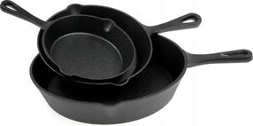 Keptuvių komplektas Krisberg KS-2573, 25 cm, ketus